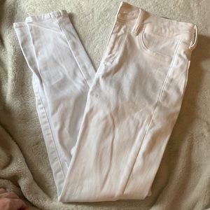American eagle next level stretch white jeans